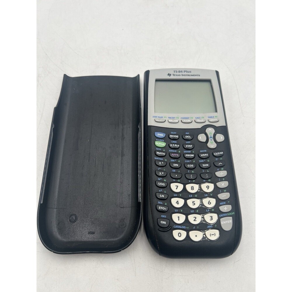 Texas Instruments TI-84 Plus Graphing Calculator  with Cover Tested
